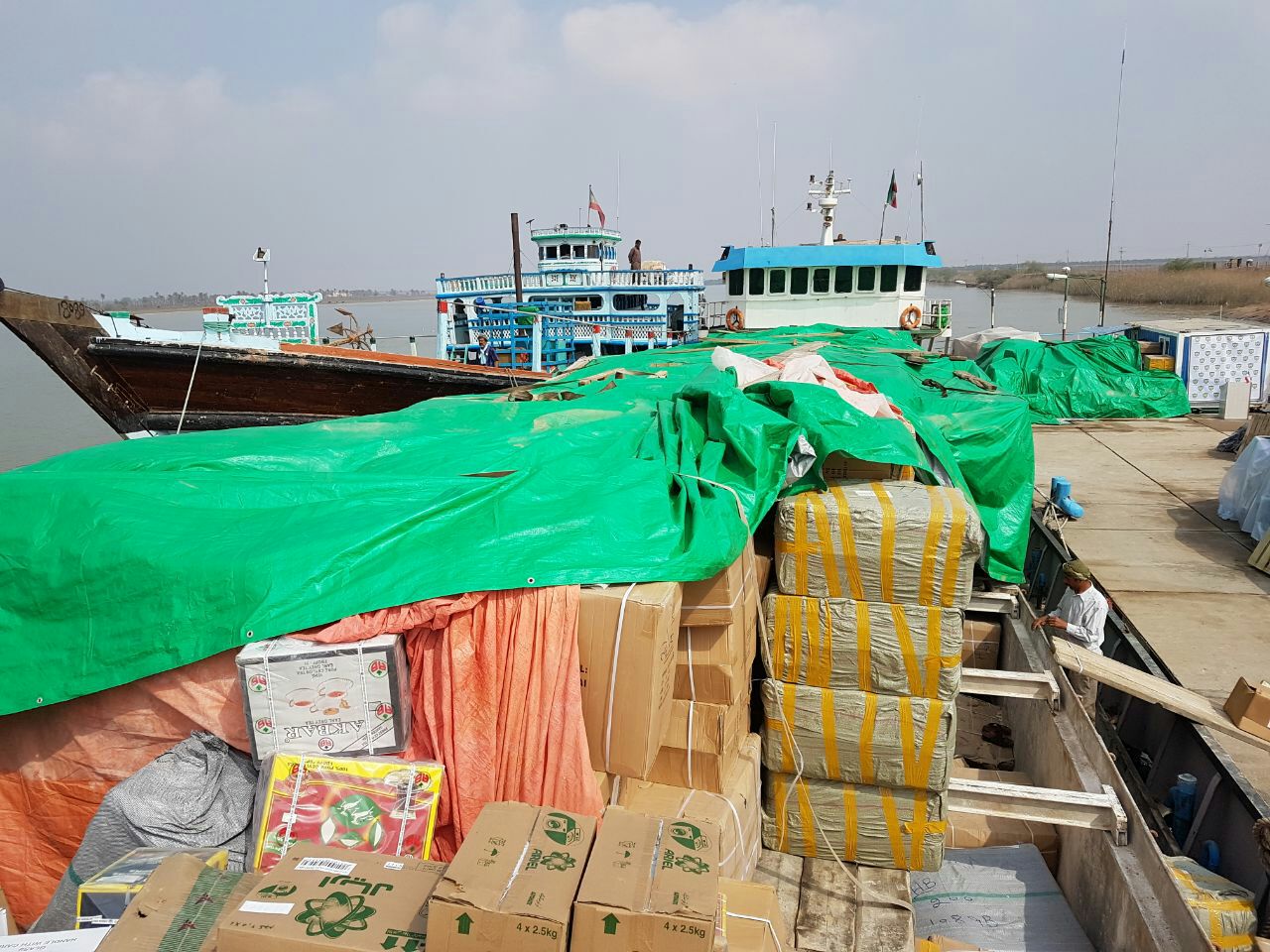 ۵۷۷ میلیارد تومان کالای قاچاق در مرز‌های دریایی خلیج‌فارس بوشهر کشف شد