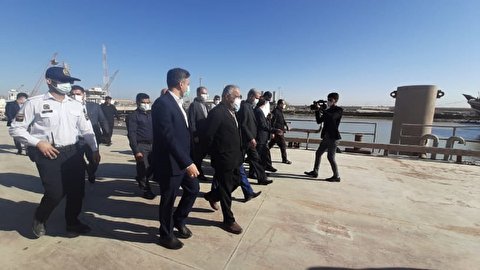 بازدید استاندار خوزستان از اروندکنار