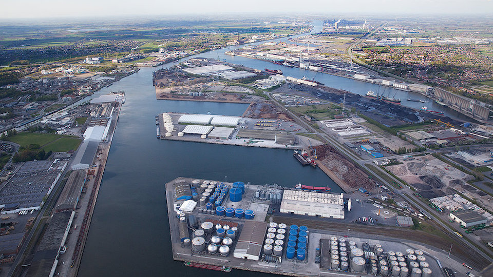 قرار گرفتن بنادر بلژیک در شلوغ ترین منطقه دریایی اروپا