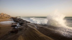 وزش باد نسبتاً شدید در جزایر خلیج فارس