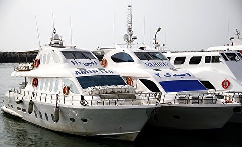 باران و باد سبب توقف تردد مسافری به جزایر قشم و هرمز شد