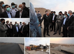 بازدید معاون وزیر راه و شهرسازی از ۴ پروژه مهم  سازمان بنادر در بندر امام