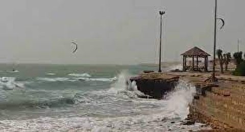 تداوم شرایط نامساعد جوی در آب‌های شمالی خلیج فارس