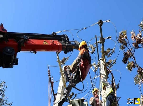 اختلال در شبکه برق شهر بندری اروندکنار