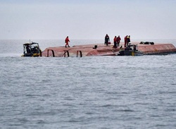برخورد ۲ کشتی باری در دریای بالتیک(+تصویر)