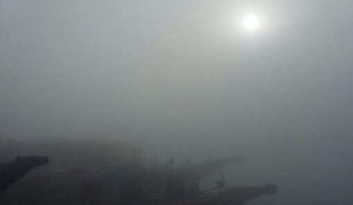 مه گرفتگی بالای ۹۰ درصد تردد شناور‌های مسافری قشم را متوقف کرد