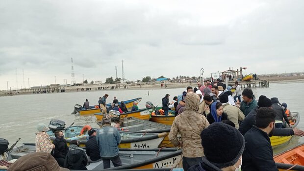 میزبانی اسکله‌های بندرگز و ترکمن از ۴۵ هزار مسافر دریایی