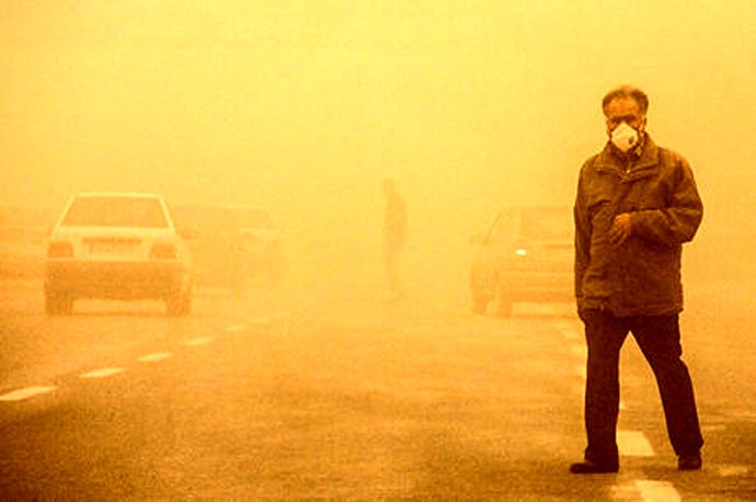 آلودگی شدید هوای بندر ماهشهر
