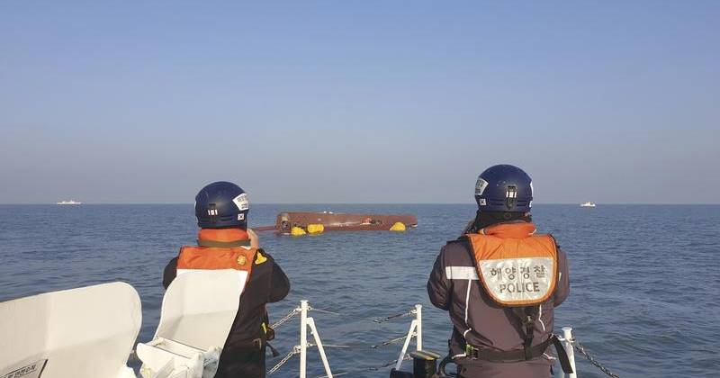 ۹ مفقود در پی واژگونی قایق ماهیگیری در کره جنوبی