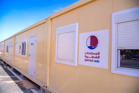 اهدای اقامتگاه‌های سیار جام جهانی قطر به ترکیه و سوریه