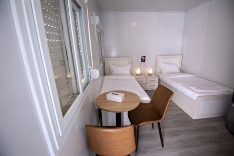 اهدای اقامتگاه‌های سیار جام جهانی قطر به ترکیه و سوریه