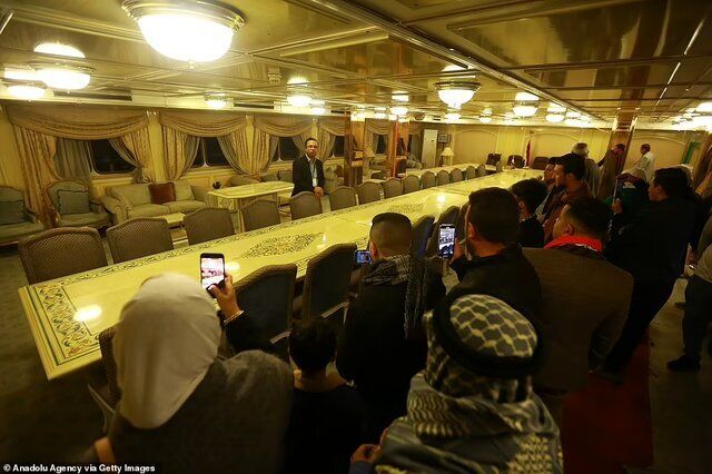 تصاویری از کشتی فوق لاکچری صدام حسین/ این کشتی الان کجاست؟