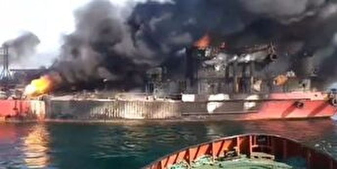 اصابت موشک به کشتی باری ترکیه در «خرسون»