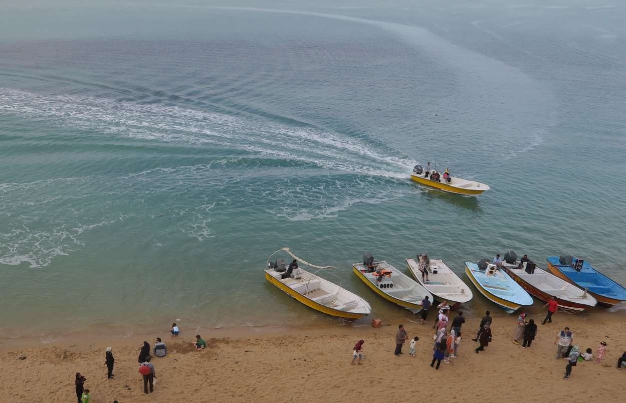 نوشهر در صدر جذب بیشترین میزان گردشگران در ساحل دریای خزر