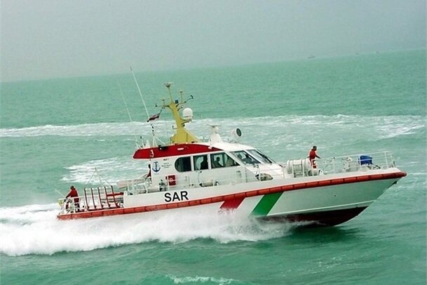 عملیات امدادرسانی به خدمه شناور تانکر در آب‌های خلیج فارس