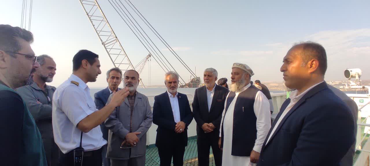بازدید مقام ارشد تجاری افغانستان از دفتر هوپاد دریای چابهار
