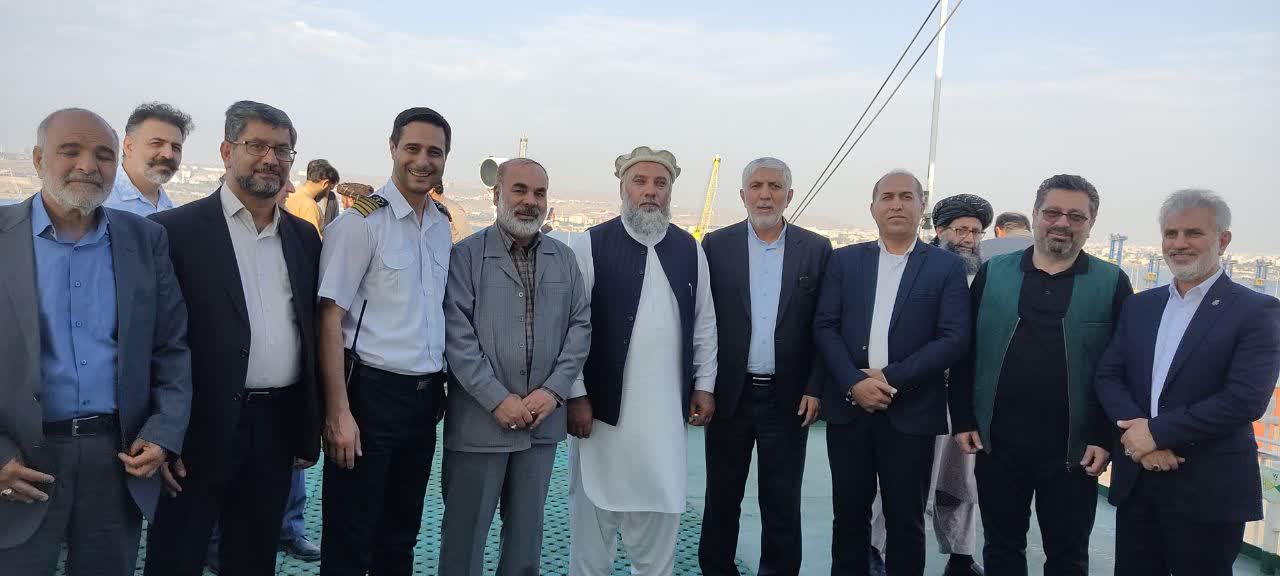 بازدید مقام ارشد تجاری افغانستان از دفتر هوپاد دریای چابهار