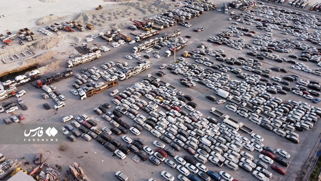 ترانزیت خودرو در از بندرلنگه به قزاقستان از مرز ۴۰ هزار دستگاه گذشت