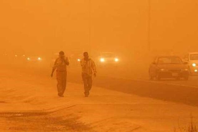 پیش بینی بروز دوباره توفان گرد و خاک عراقی در آسمان شهر‌های ساحلی خوزستان