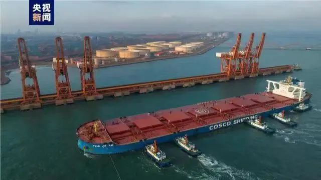 رکورد حمل بار با بزرگترین کشتی فله‌بر جهان توسط چین شکست