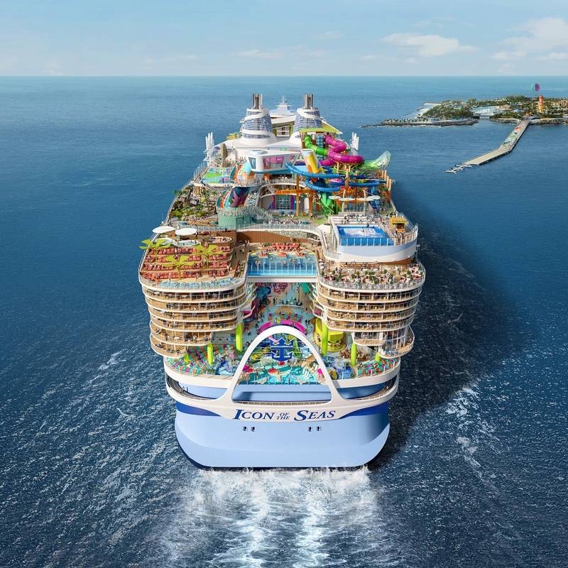 رونمایی از نماد بزرگترین مگا‌ کشتی کروز دوستدار محیط زیست جهان