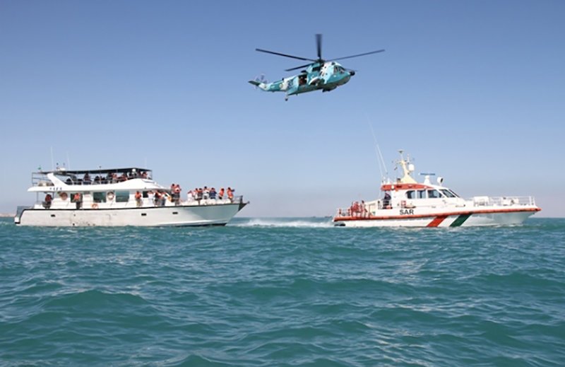 مانور جستجو و نجات دریایی و هوایی در بندر بوشهر برگزار می‌شود