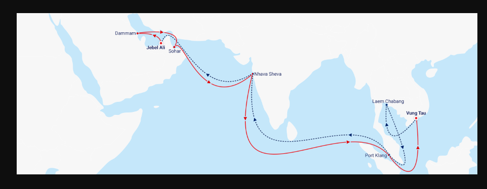 راه اندازی مسیر‌های جدید لجستیکی آسیایی توسط خطوط کشتیرانی کانتینری