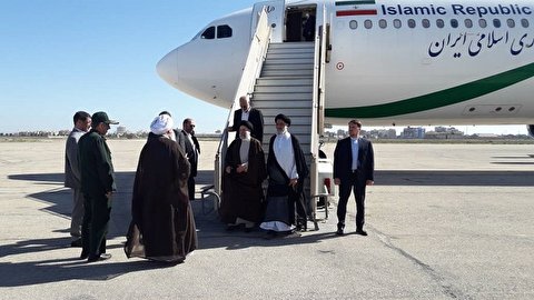 رئیس جمهور وارد خوزستان شد
