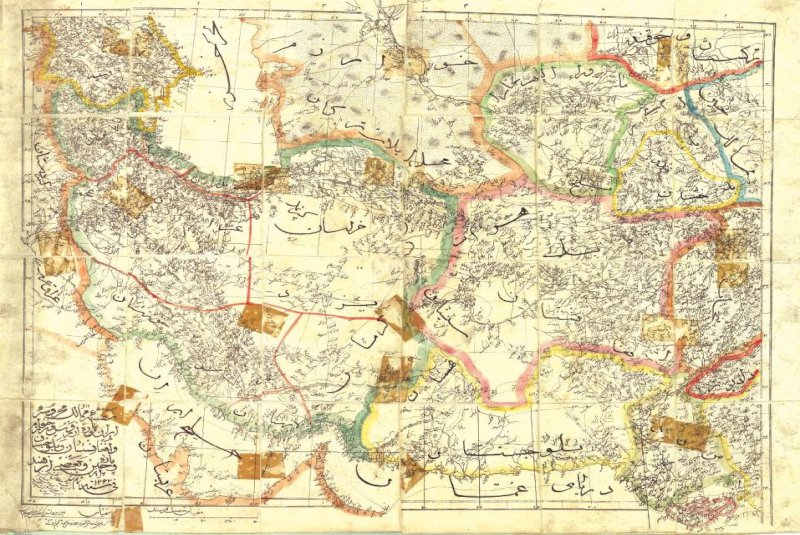 نمایش نقشه‌های خلیج‌فارس دوره ناصری و مظفری در کاخ گلستان