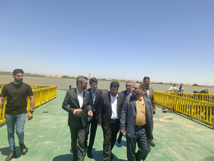کریدور جدید آبی جنوب غرب ایران / آبادان به عراق متصل می‌شود
