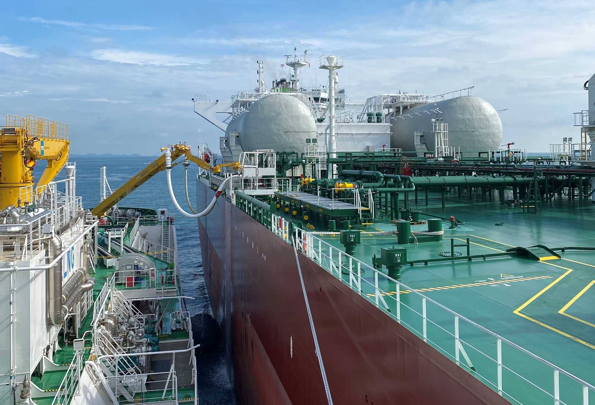 ساخت بزرگترین کشتی تامین گاز مایع در اروپا با فنّاوری باتری