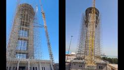پیشرفت ۷۷ درصدی ساخت مرتفع‌ترین برج کنترل ترافیک دریایی کشور
