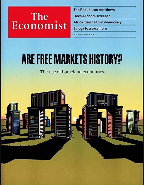 هشدار اکونومیست نسبت به حذف بازار‌های آزاد در جهان