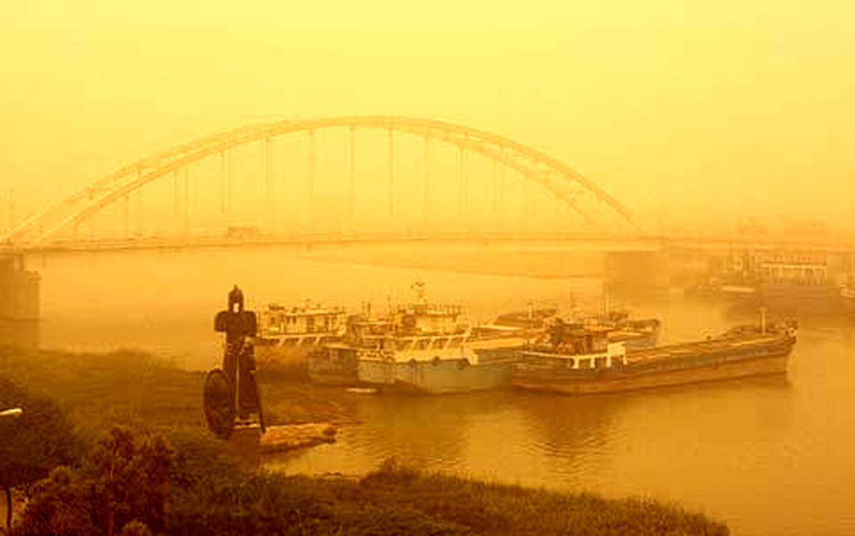 هوای سه شهر ساحلی خوزستان در وضعیت ناسالم