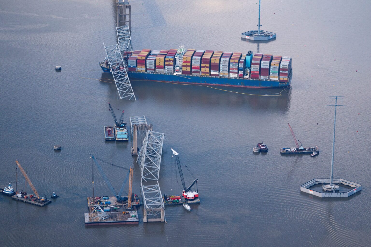 درس‌هایی که صنعت کشتیرانی باید از حادثه پل بالتیمور بیاموزد