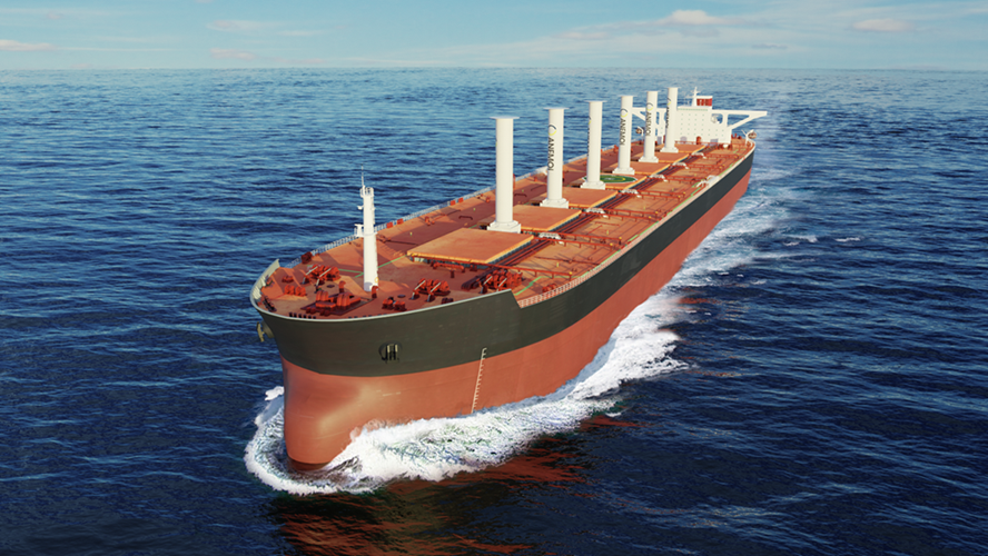 ساخت کشتی جدید فله‌بر فوق مدرن با کاهش ۵۰ درصدی گاز‌های گلخانه‌ای