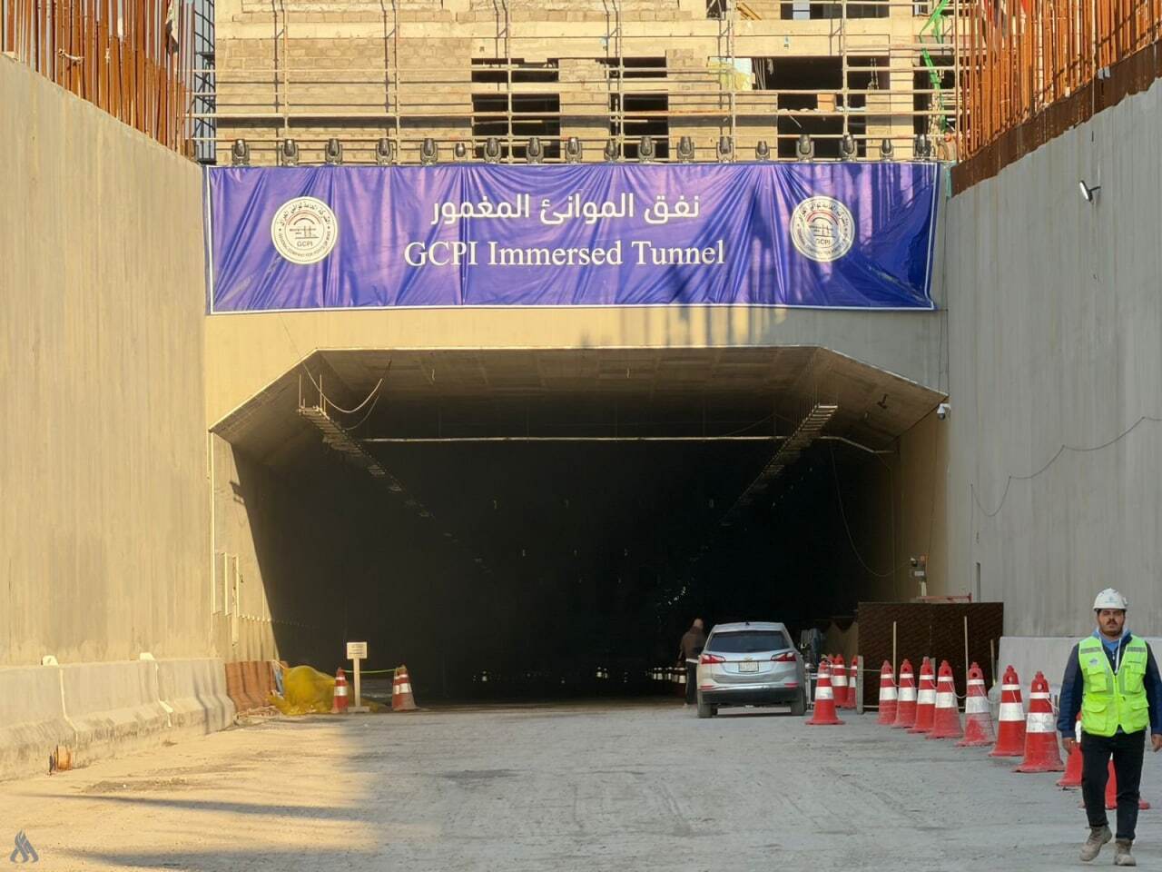 افتتاح تونل زیرآبی جنوب عراق/ اتصال