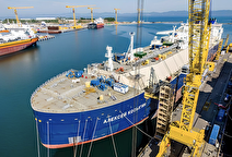 روسیه با نخستین کشتی LNG بومی، یک گام بزرگ در صادرات گاز برداشت