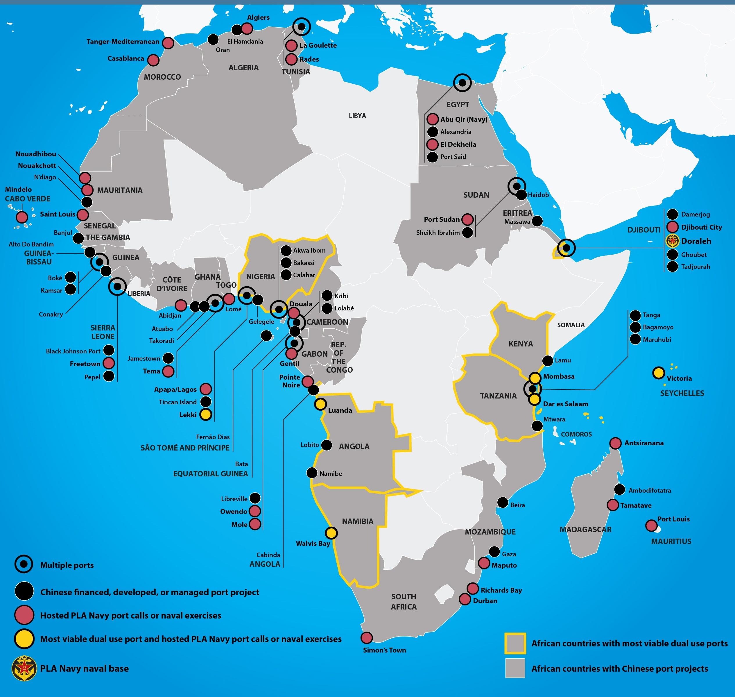 جهت‌گیری ظرفیت ناوگان کانتینری به‌سوی تجارت با خاورمیانه و آفریقا
