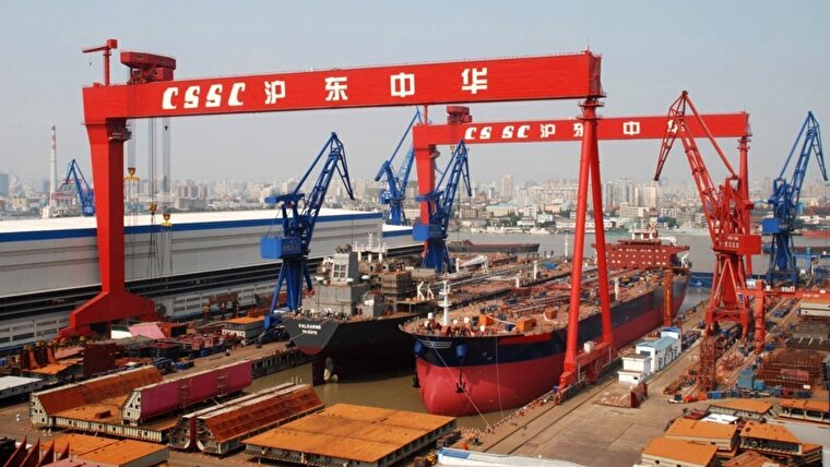 تداوم سلطه چین بر کشتی‌سازی جهان؛ بیش از ۶۹ درصد سفارش‌های جدید جهانی در یاردهای چینی
