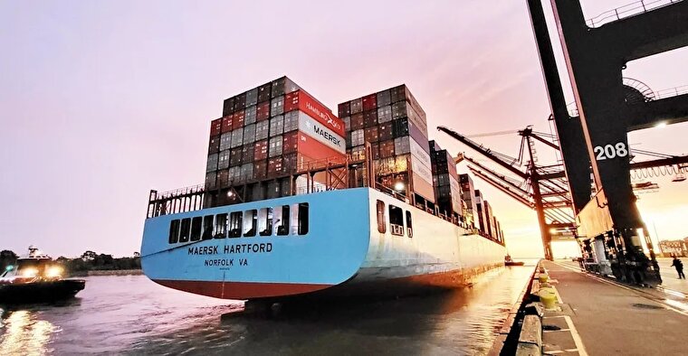 سقوط سریع نرخ کانتینری آسیا–آمریکا با هجوم کشتی‌های نوساز