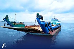 پیشرفت ۲۰ درصدی ساخت لندینگ‌کرافت ۱۵۰۰ تنی در ایزوایکو