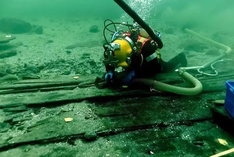 کشف بزرگ‌ترین کشتی تجاری قرون وسطایی در اعماق دریا