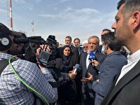 رئیس جمهور: آمده‌ایم تا از نزدیک مسائل حادثه انفجار  را پیگیری کنیم