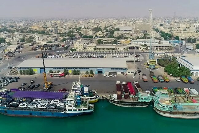 افزایش ۱۳ درصدی تخلیه و بارگیری کالا در بنادر غرب هرمزگان