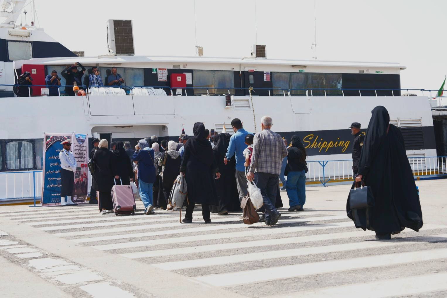 خط کشتیرانی مسافری خرمشهر-بصره ویژه اربعین حسینی راه‌اندازی شد
