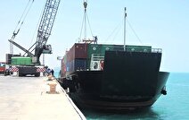 رشد تخلیه و بارگیری کالا در بنادر قشم