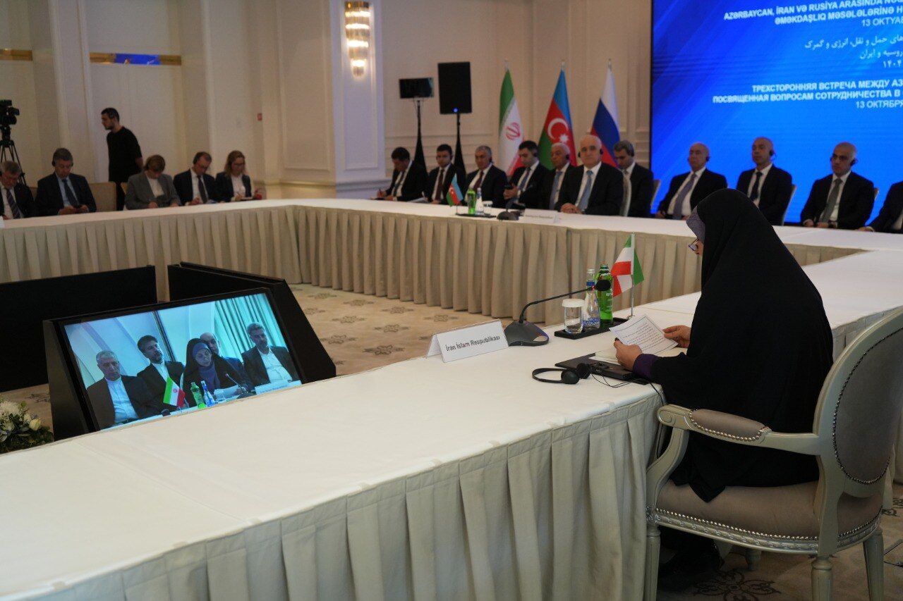توسعه کریدور شمال – جنوب محور همکاری سه‌جانبه ایران، آذربایجان و روسیه است