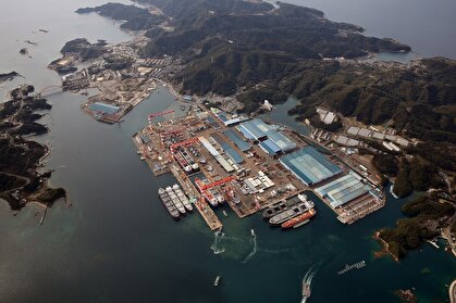 کشتی‌سازی ژاپن در رقابت شدید با چین و کره جنوبی