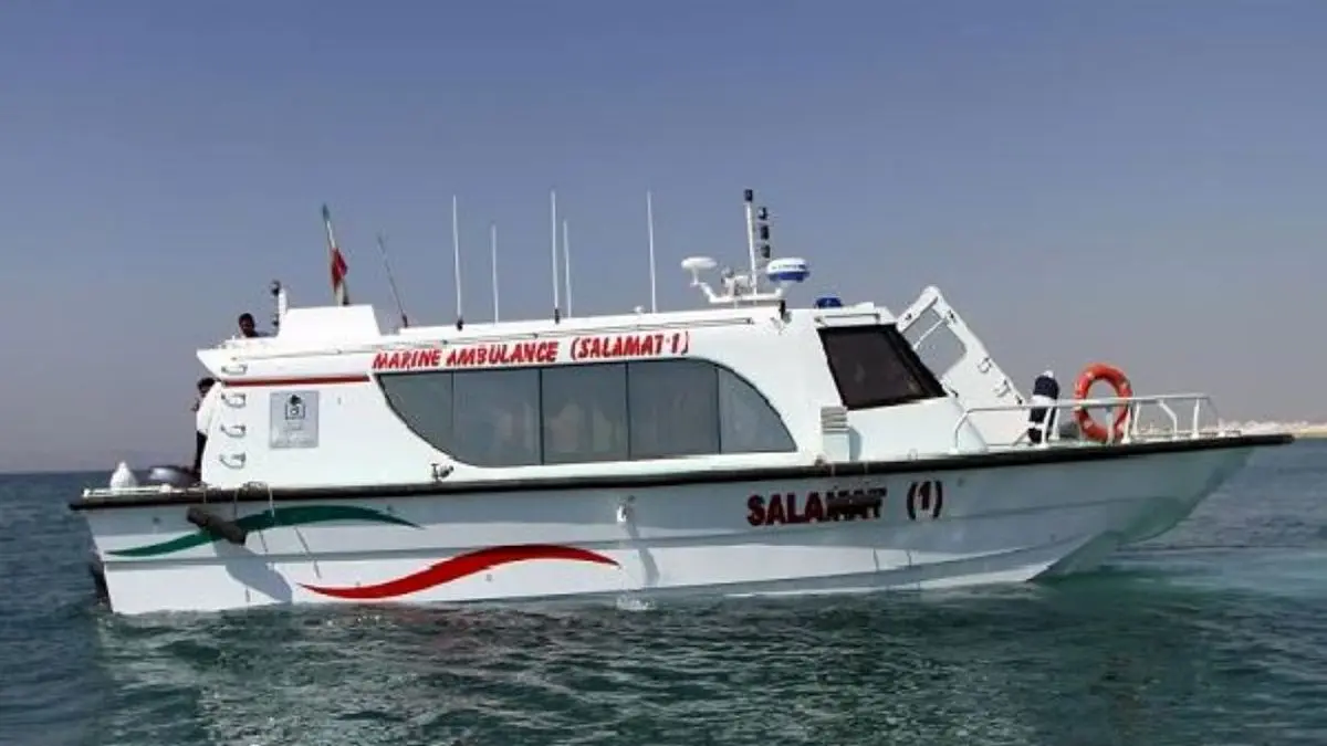 دستور ویژه استاندار هرمزگان درباره آمبولانس دریایی هرمز دستور ویژه استاندار هرمزگان درباره آمبولانس دریایی هرمز